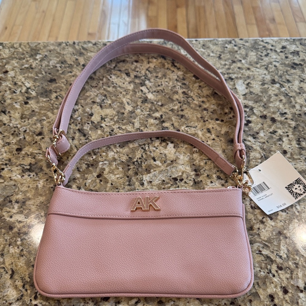 Anne Klein Blush Pink Shoulder Bag NWT